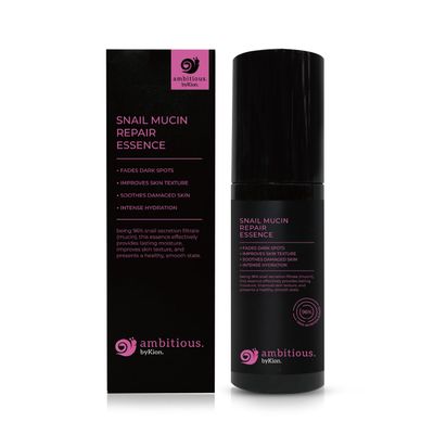 ambitious. byKion. Snail Mucin 96% Repair Essence 3.38 fl.oz 100ml, Hydrating Serum for Face with 96% Snail Secretion Filtrate