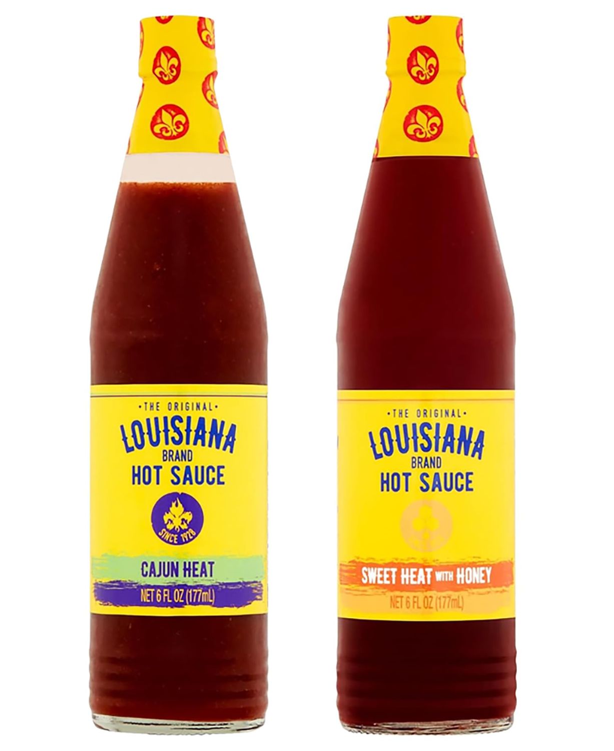 Louisiana Brand Hot Sauce Variety Pack Heatin&#39; Up, (Pack of 2)