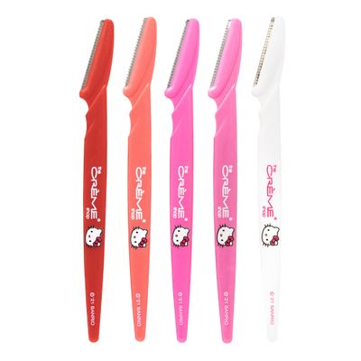 The Crme Shop Hello Kitty Bye, Fuzzies! Perfect Arch Shaping Dermaplane Razors (Set of 5)