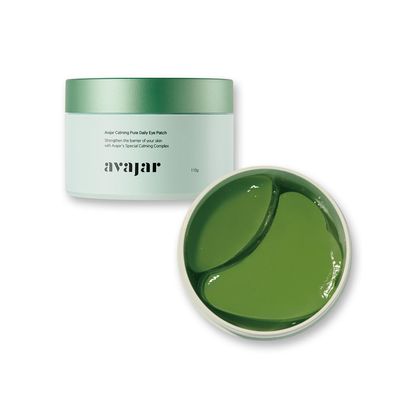 Avajar Calming Daily Eye Patch (90Pcs) - Korean Skin Care Brand I Under Eye Mask I Under Eye Patches for Hydration &amp; Soothing I with Hyaluronic Acid &amp; Centella