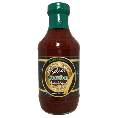 Pepper Palace Mountain Q Select Bourbon BBQ Sauce