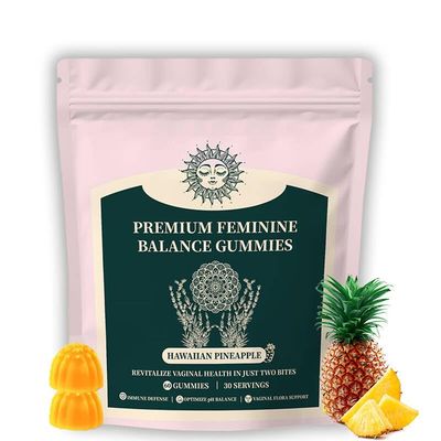 DQZZYMG New Feminine Balance Gummies for Women, Vegan for Women Health Support (30 Servings)