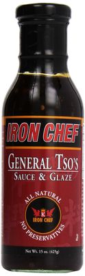 Iron Chef General Tso&#39;s Sauce, 15 oz