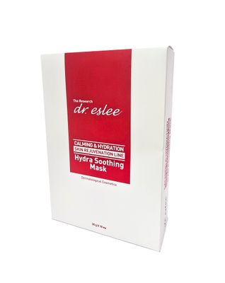 dr. eslee Hydra Soothing Mask 30g (10 Pack), Long-Lasting Sheet Mask Packed with Essence, For Dry and Sensitive Skin, Relieves Irritation, Free of Synthetic Perfumes, Korean Skin Care