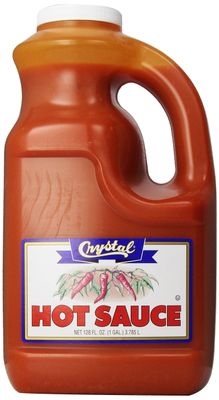 Crystal Hot Sauce, 128 Fl Ounce (Pack of 1)