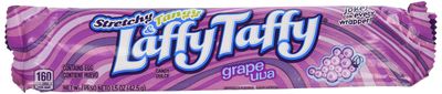Laffy Taffy Grape Chews Candy, 24 Count