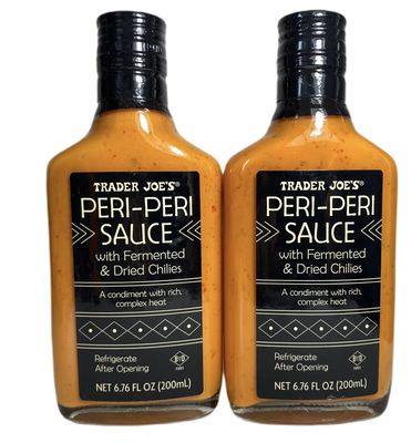 Trader Joe&#39;s Peri-Peri Sauce with Fermented Dried Chilies (Pack of 2)