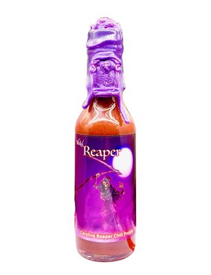 Wicked Reaper Reserve World&#39;s Hottest Chili Pepper Carolina Reaper Hot Sauce (Purple)