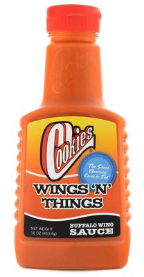 Cookies Wings N Things Buffalo Wing Sauce, 16 Ounce