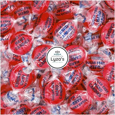 Arcor SUGAR FREE Individually Wrapped Hard Candies By Lyza&#39;s Sweets &amp; Treats (1 Pound, Cinnamon Discs)