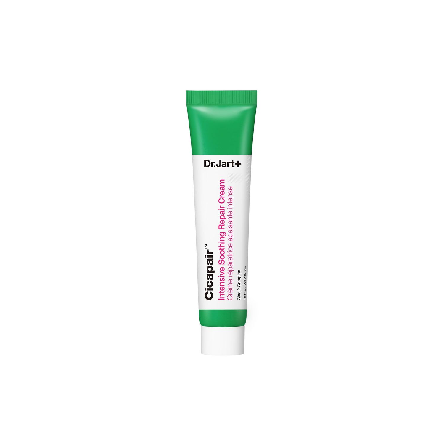 Dr.Jart Cicapair Sensitive Skin Face Moisturizer for Redness and Barrier Repair with Centella Asiatica Korean Skin Care, 0.51 Fl Oz