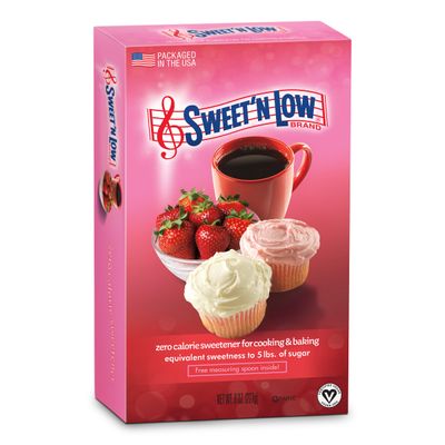 Sweet&#39;N Low Zero Calorie Bulk Sweetener, 8 oz. Box, Granulated Sugar Substitute for Baking, Coffee, Tea and More, Kosher &amp; Gluten Free, Low Glycemic Index