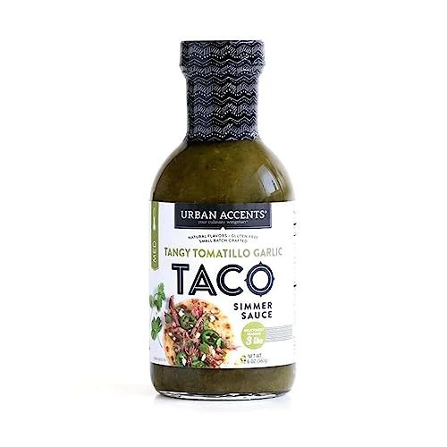 URBAN ACCENTS Tomatillo Garlic Taco Sauce, 12.6 OZ