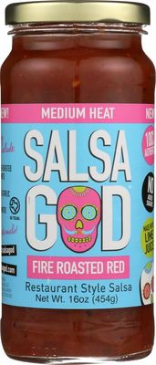 Medium Fire Roasted Red Salsa Six Pack