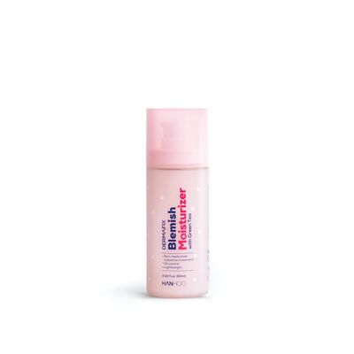 Hanhoo Dermafix Blemish Moisturizer, 2.02 Fl. Oz., with Calamine, Green Tea, and Aloe, Lightweight Daily Facial Moisturizer, for Oily, Acne-Prone Skin, Moisturizer for Acne Regimen, Korean Skincare