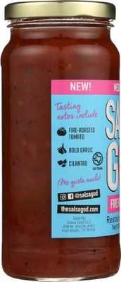 Medium Fire Roasted Red Salsa Six Pack