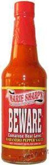 Marie Sharp&#39;s Bewar Hot Sauce, 10oz. (Pack of 3)
