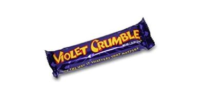 Violet Crumble Chocolate Bars - 20 Count Box - Honeycomb Toffee Covered in Rich Chocolate - Made in Australia