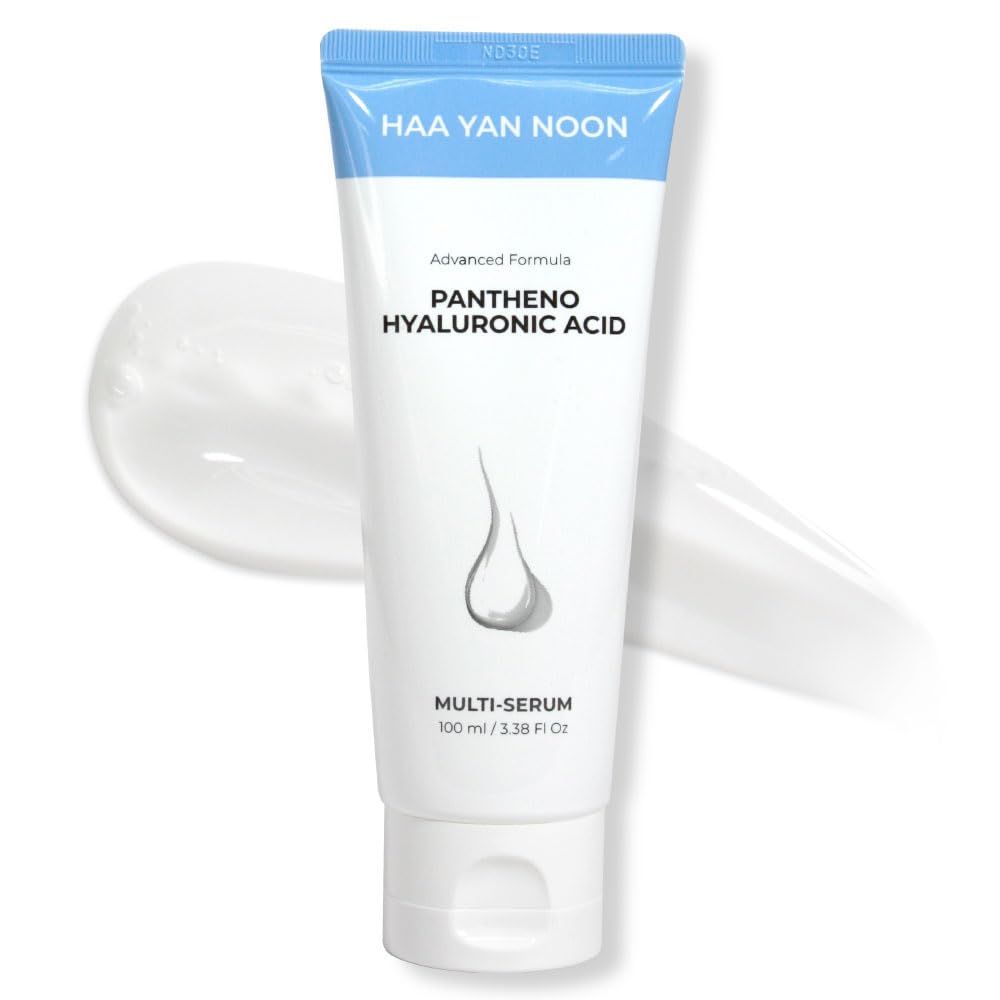 HAA YAN NOON Pantheno Hyaluronic Acid Multi-Serum, 3.38 fl. Oz/ 100ml, as Toner,Emulsion,Essence at once, Korean Skincare
