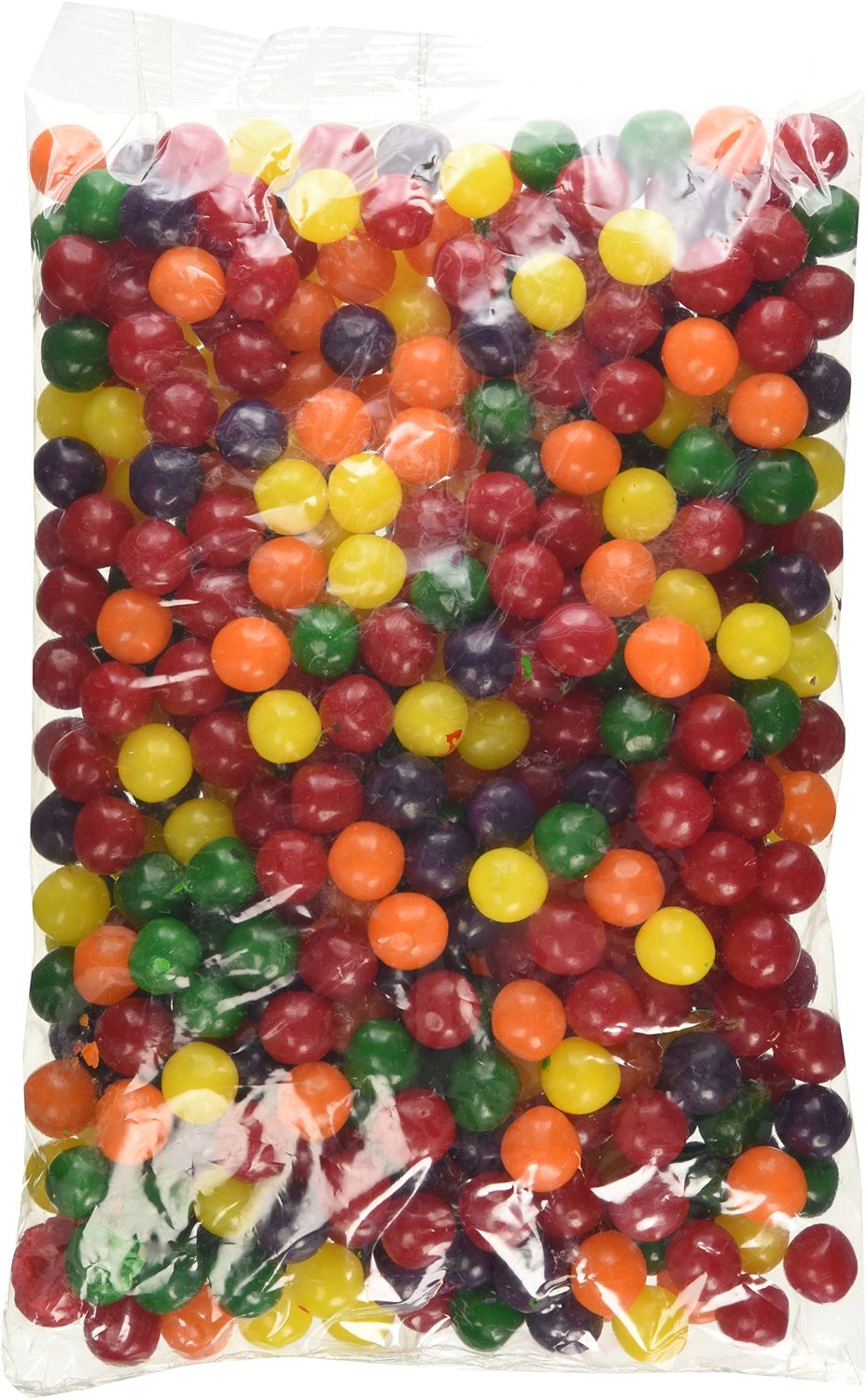Sweet Candy Company Assorted Fruit Flavored Sour Ball Mix - Bulk Chewy Candy, Sour Cherry, Lemon, Grape, Tangerine, Apple, Flavored Variety Pack, Gluten Free, Kosher - 5 lb Bag