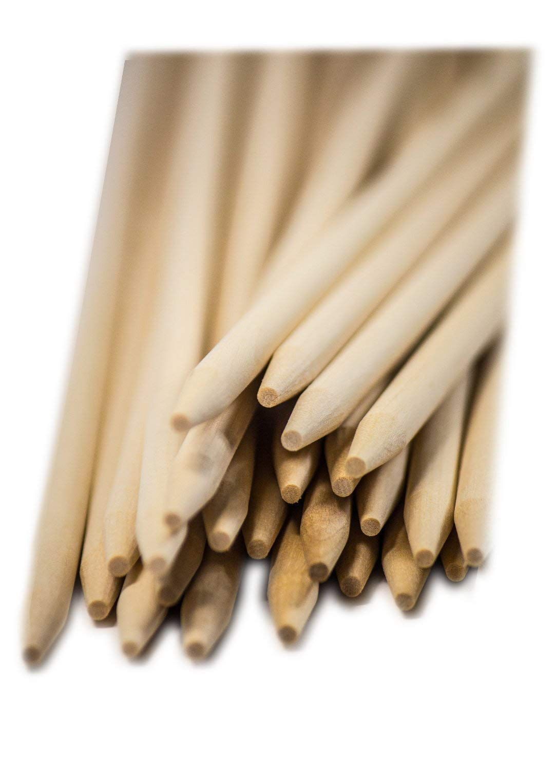 Eco Craft Stix Candy and Caramel Apple Sticks. 16 Count (Pack of 4). Total of 64 Sticks.