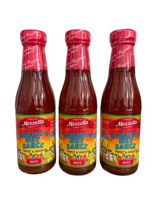 The Stocked Pantry Mezzetta California Habanero Hot Sauce, Twist &amp; Shout - Hot, 7.5 FL oz, (Pack of 3)