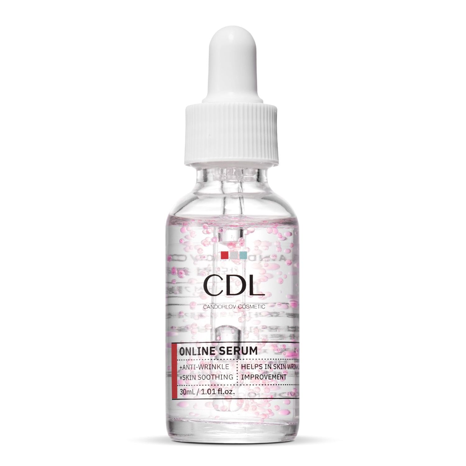 Candorlov Ceramide Serum with Glutathione Dragon Blood for Anti Aging Hydration for Sensitive Acne-Prone Skin, Korean Skin Care for Men Women, Calming Irritation, Skin Firming K Beauty(1.01 fl.oz)