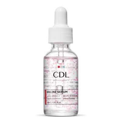 Candorlov Ceramide Serum with Glutathione Dragon Blood for Anti Aging Hydration for Sensitive Acne-Prone Skin, Korean Skin Care for Men Women, Calming Irritation, Skin Firming K Beauty(1.01 fl.oz)