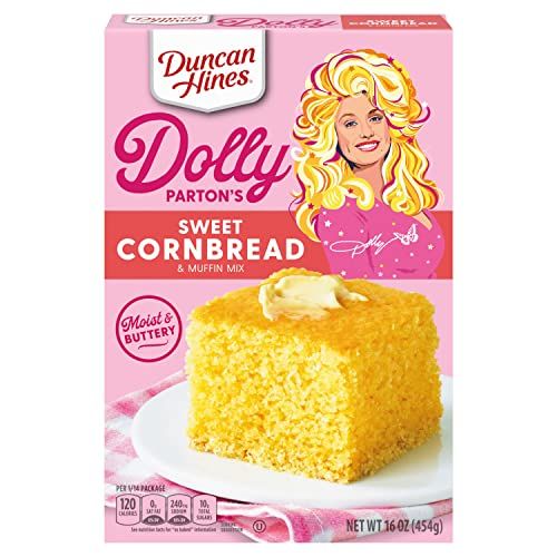 Duncan Hines Dolly Parton&#39;s Sweet Cornbread &amp; Muffin Mix, 16 oz.