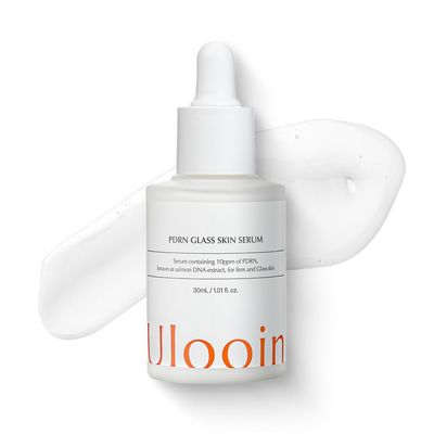 Ulooin PDRN Glass Skin Serum - Hydrating &amp; Brightening Face Serum with 10ppm Salmon DNA Anti-Aging, Moisturizing for Radiant Glow &amp; Youthful Elasticity Made in Korea