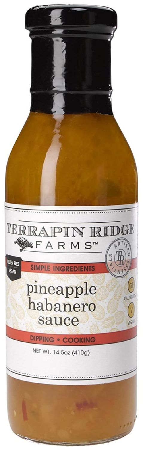 Terrapin Ridge Farms Pineapple Habanero Sauce - One 14.5 Fluid Ounce Bottle