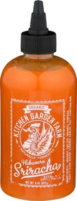 KITCHEN GARDEN Organic Sriracha Habanero, 8 OZ