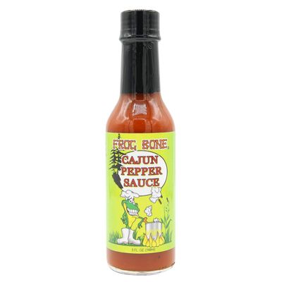 Frog Bone Cajun Pepper Hot Sauce, 5oz