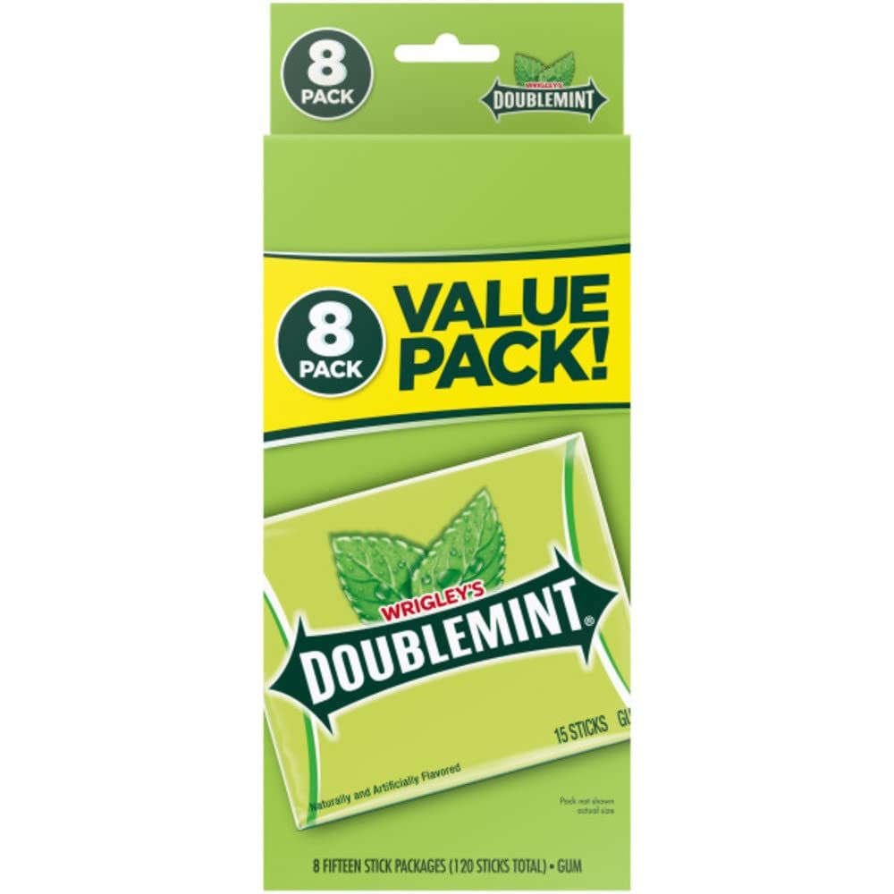 Doublemint Wrigley&#39;s Doublemint Chewing Gum, 6 Value Packs (48 packs total)