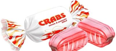 HolanDeli Peanut Butter Cocoa Caramel Candy. Imported From Ukraine Crabs Caramel Candy. Weigh: 16oz