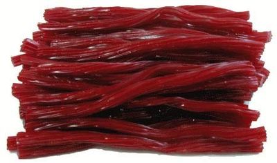 Kennys Red Raspberry Juicy Licorice Twists, 2 Pounds