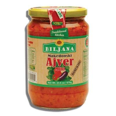 Home Made Ajver MILD (Biljana) 23.6oz (670 g)