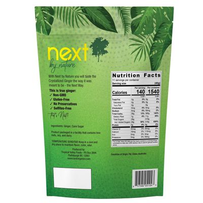 Natural Crystallized Ginger cubes 16 oz (Pack of 1)