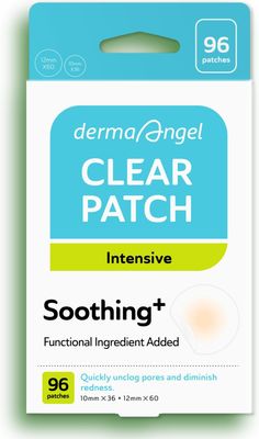 DERMA ANGEL Ultra Invisible Acne Patches Salicylic Acid Acne Patches for Cystic Acne Blemish Patches Hydrocolloid Patches Zit Patches - Day and Night Use UPGRADED (Acne Specialist 96 Count 2 Sizes)