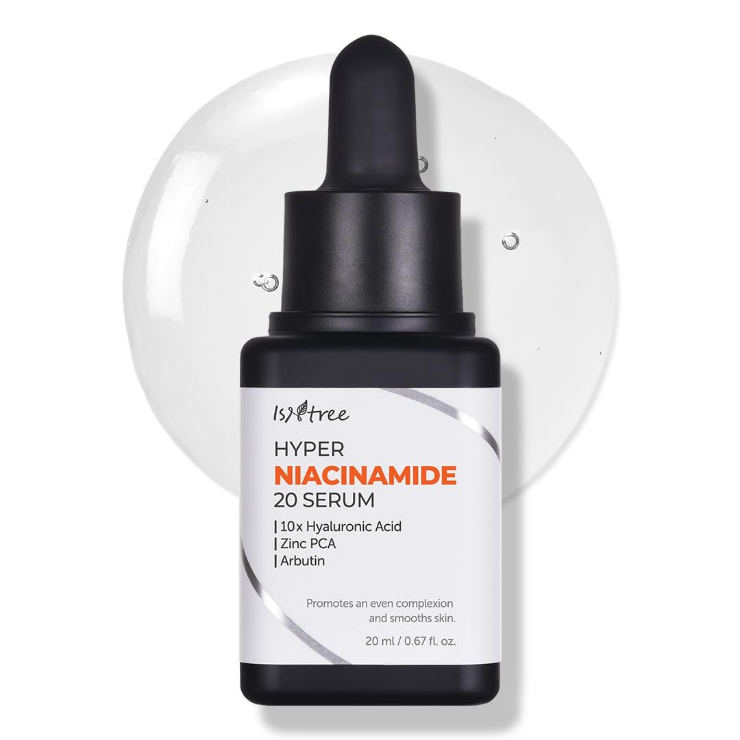 ISNTREE Hyper Niacinamide 20 Serum 20ml 10x Hyaluronic Acid Helps Minimize Pores Evens Skin Tone Korean Skincare