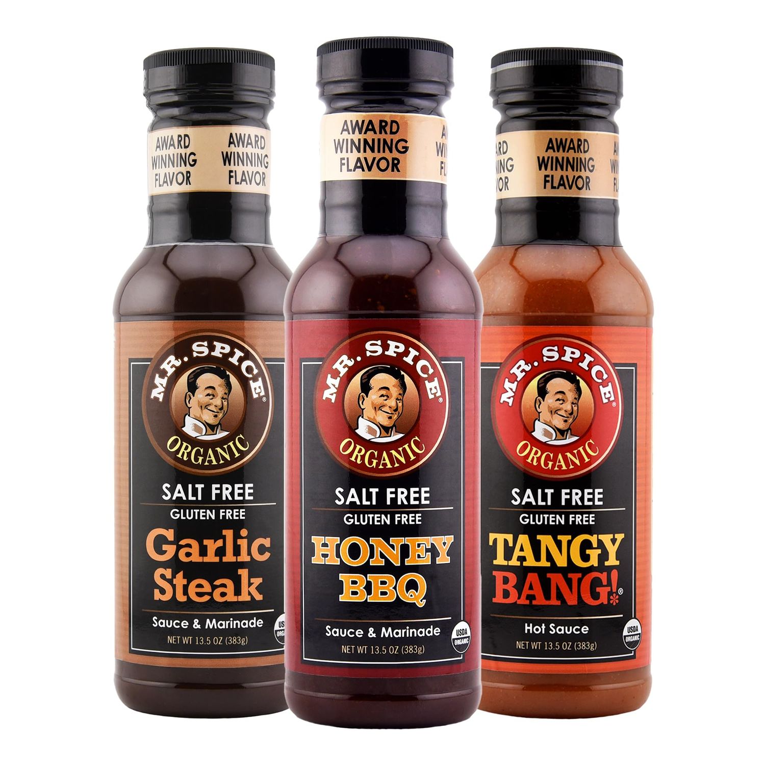 Mr. Spice Organic - Salt Free Sauce (Original, 3-Pack)