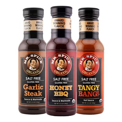 Mr. Spice Organic - Salt Free Sauce (Original, 3-Pack)