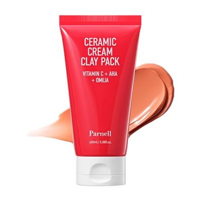 Parnell Aha Omija Ceramic Cream Clay Pack 100ml / 3.38 fl.oz. pore clearing clay mask, korean skin care, korean beauty