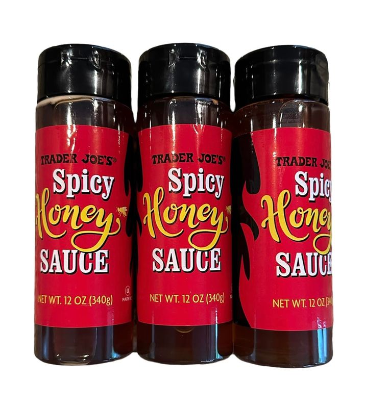 Trader Joe&#39;s Spicy Honey Sauce, 12 oz (Pack of 3)