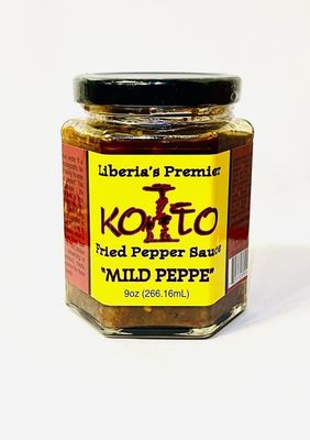 Koto Fried Pepper Sauce &quot;Mild Peppe&quot; 9oz.