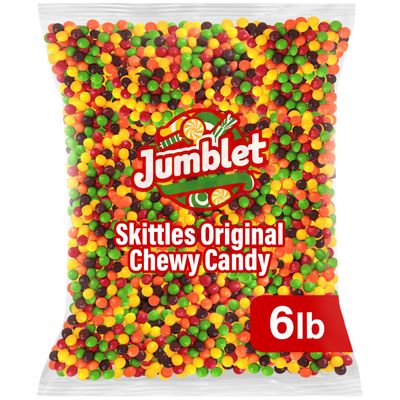 Original Chewy Candy, 6lb Pack of SkittlesCandy, Ideal Bags of Candy for Parties, Movie Nights and Sharing with Friends and Family, Perfect Vending Machine Treat for Kids and Adults Alike