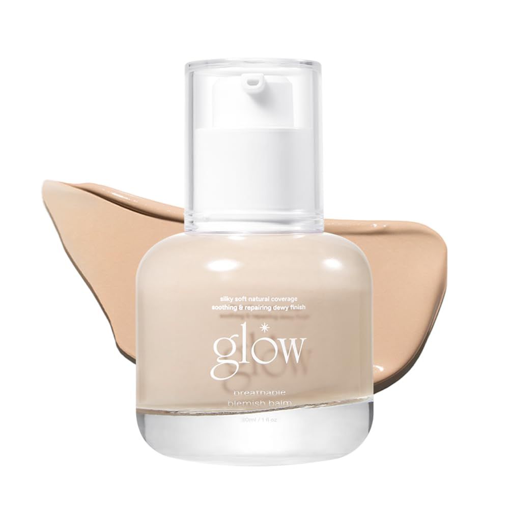 glow breathable blemish balm one : Cruelty-Free &amp; Artificial Fragrance-Free, Essential Oil-Free, Gluten-Free, lightweight &amp; hydrating bb cream that feels like skincare, 1 Fl Oz