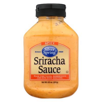 Silver Springs Spicy Sriracha Sauce, Kosher, Gluten Free, 8.5 Ounce (Pack of 9)