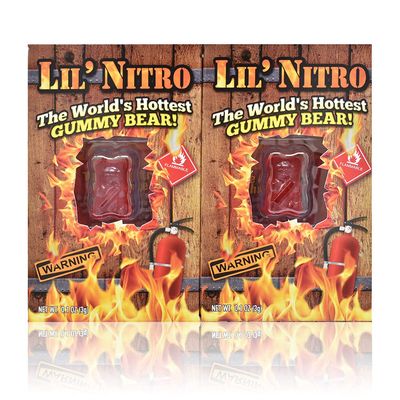 Lil Nitro Gummy Bear Worlds Hottest Gummy Bear (Pack of 2)