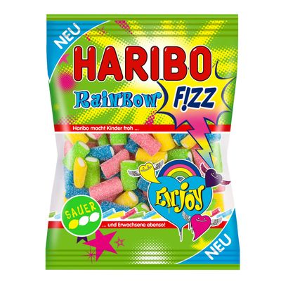 Haribo Rainbow Fizz 175g